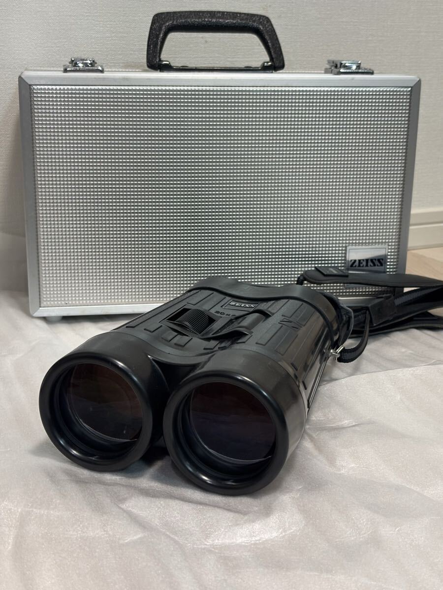 【珍品】Carl Zeiss カールツァイス ZEISS 20×60 S 双眼鏡 ハードケース付き 手ブレ防止機能拍卖