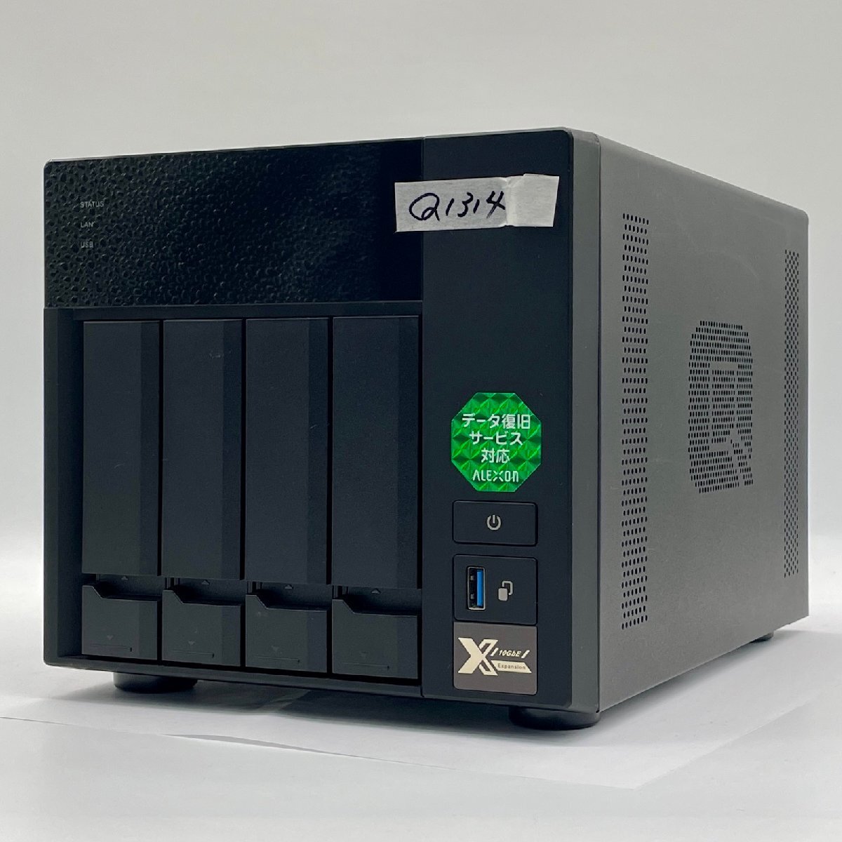 【Q1314】ジャンク ALEXON NAS-473eG ( QNAP TS-473 OEM ファームウェア書換品 ) 8GB / HDD無し 動作確認済み クリーニング済み拍卖
