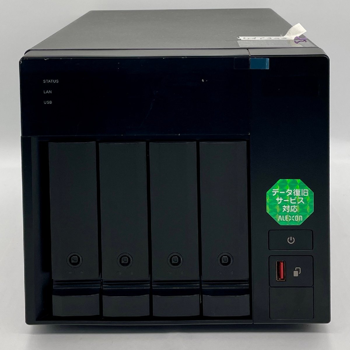 【Q1322】ジャンク ALEXON NAS-473AG ( QNAP TS-473A OEM ファームウェア書換品 ) 8GB / HDD無し 動作確認済み クリーニング済み拍卖
