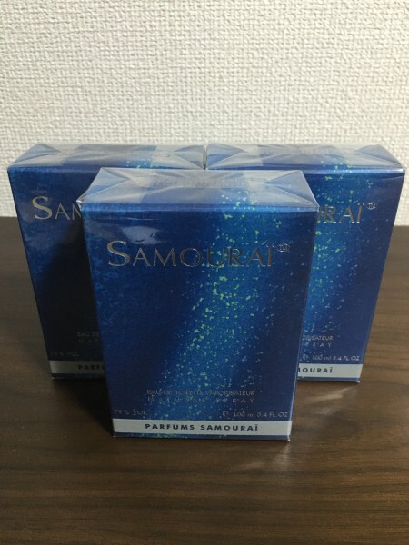 ★新品★アランドロン サムライ EDT 100ml × 3本セット★送料0!拍卖