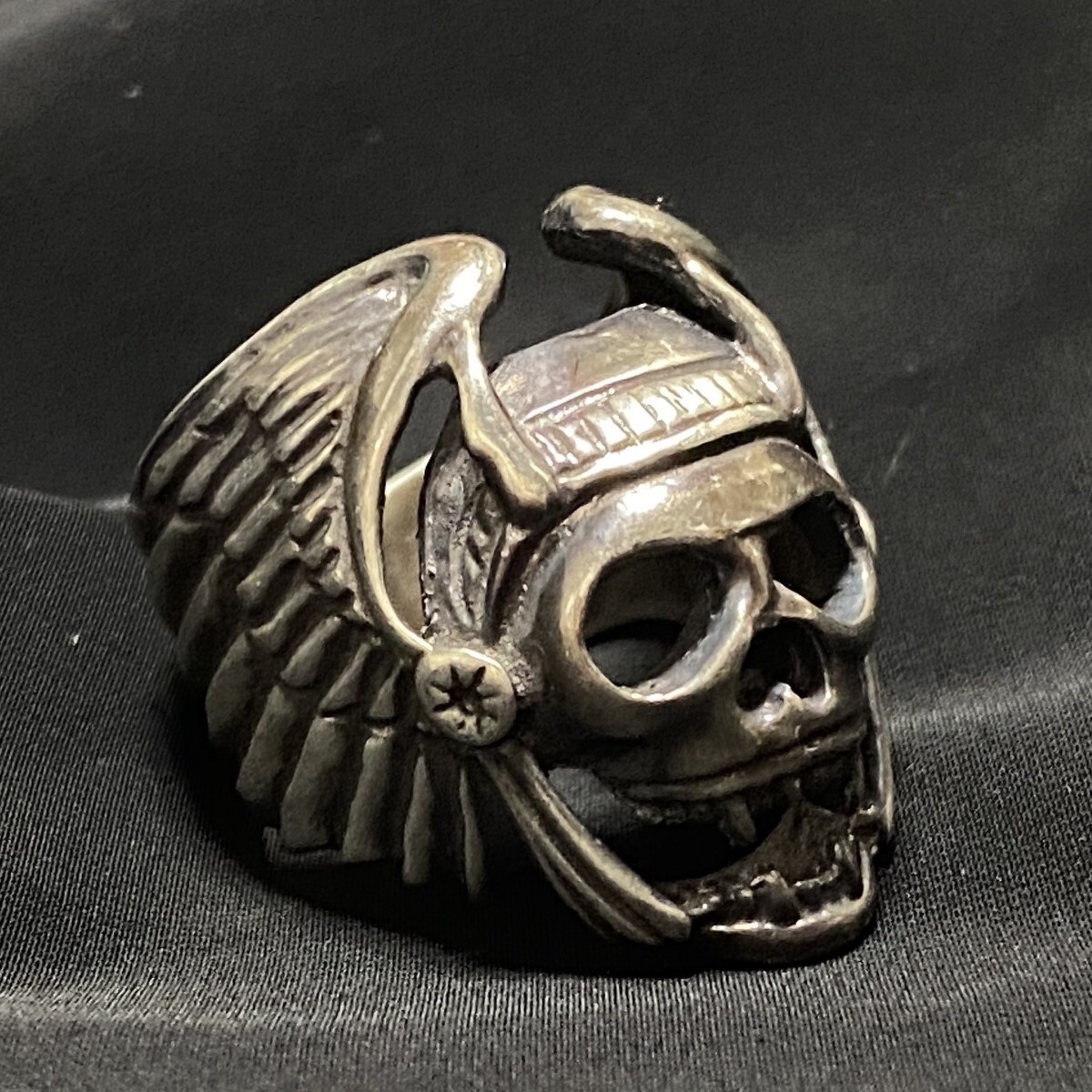 ゴローズ ヘルズリング 17号 シルバー goro'sOLD 指輪 スカル リング拍卖