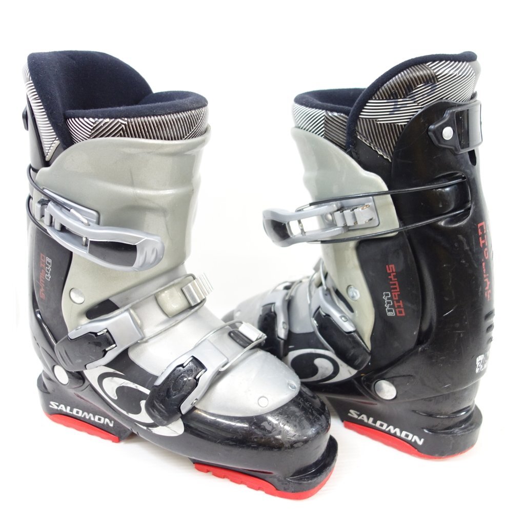 中古 2011年頃 SALOMON SYMBIO 440 24-24.5cm/ソール長284mm スキーブーツ サロモン シンビオ 39447-150拍卖