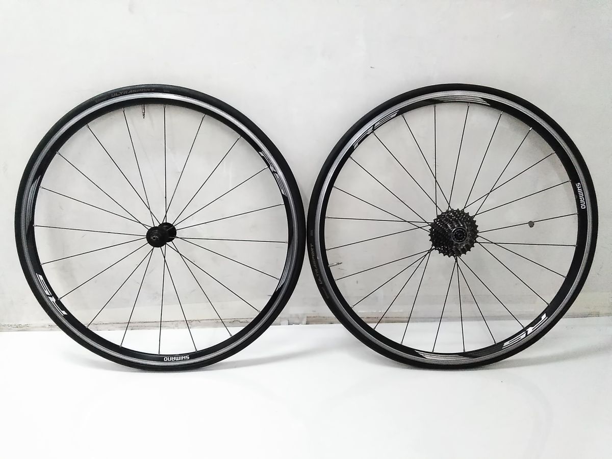 □SHIMANO シマノ クリンチャー ホイールセット 前後セット WH-RS010 11速 1128-109 @160□拍卖