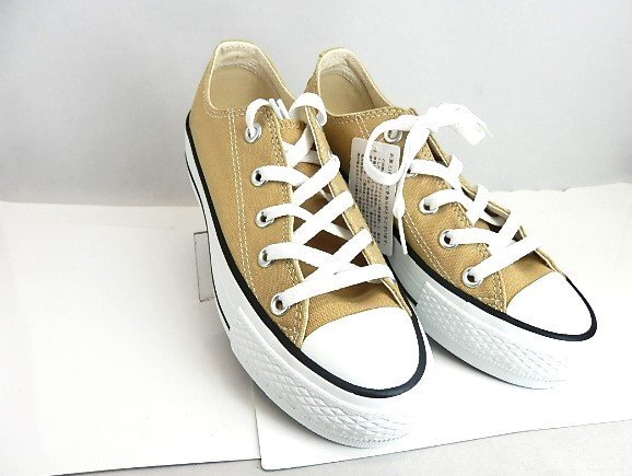 SALE特価★人気厚底 ◆レディス★コンバースCONVERSE NEXTAR 110 PLTS OX,ラテ25.0cm/人気の厚底PLTSソールを採用/限定特価拍卖