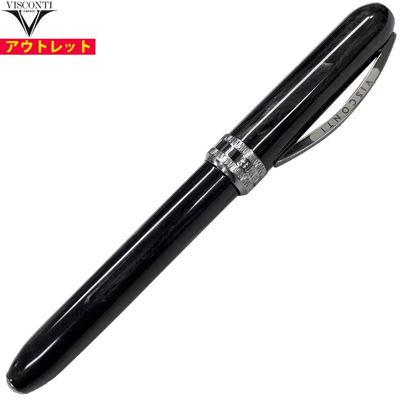 アウトレット! VISCONTI ヴィスコンティ ビスコンティKP10-27-FP F 万年筆 レンブラント-S ブラック REMBRANDT-S 送料無料拍卖