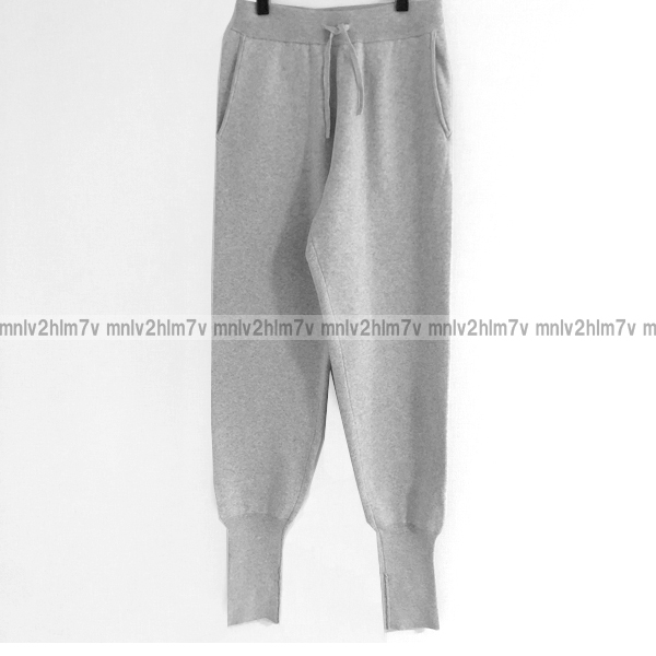 人気商品【FREAK'S STORE フリークスストア】【WEB限定】ニットジョガーパンツ グレー Mサイズ ニットパンツ スウェットパンツ 拍卖