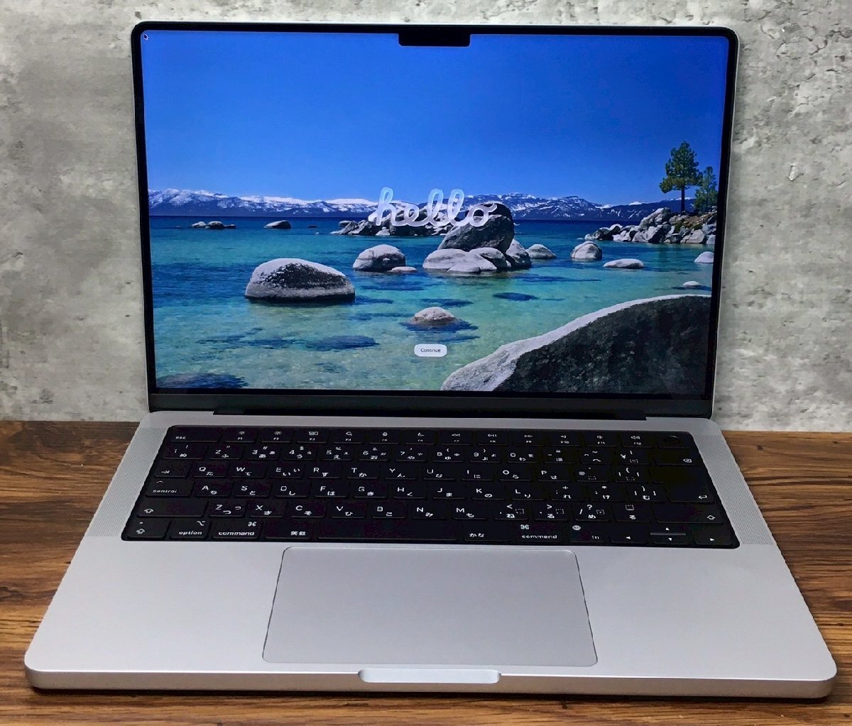 【充放電数 14回 美品】1円~ ●Apple MACBOOK PRO 2021 A2442 / Apple M1 Pro / メモリ 32GB / SSD 1TB / 14型 / macOS Tahoe 26.1拍卖