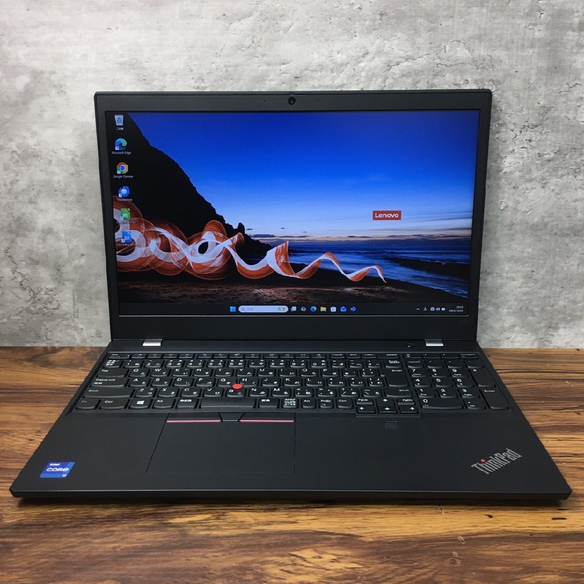 1円~ ●LENOVO THINK PAD L15 GEN2 / 第11世代 Core i7 1165G7 (2.80GHz) / メモリ 16GB / NVMe SSD 512GB / 15.6型 フルHD / Win11 Pro拍卖