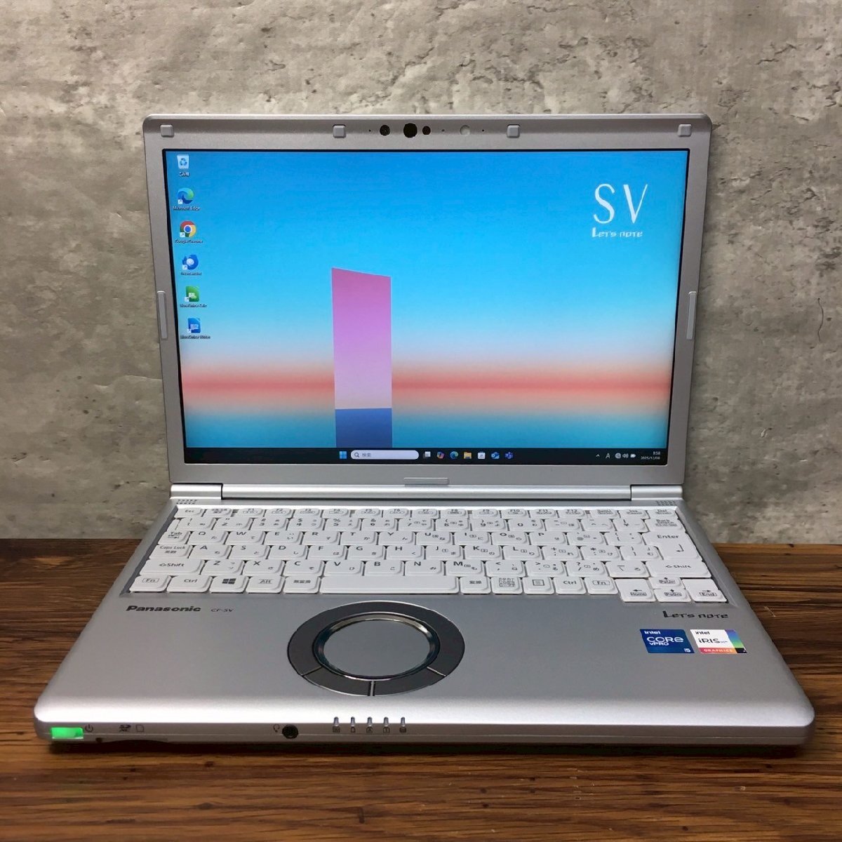 1円~ ●Panasonic LET'S NOTE SV1 / Core i5 1145G7 (2.60GHz) / メモリ 16GB / NVMe SSD 256GB / 12.1型 (1920×1200) / Windows11 Pro拍卖