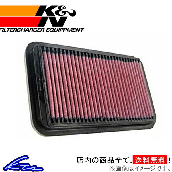 クリオ ルーテシア RM5M エアフィルター K&N リプレイスメント 純正交換タイプ 33-3007 REPLACEMENT エアクリーナー エアクリ拍卖