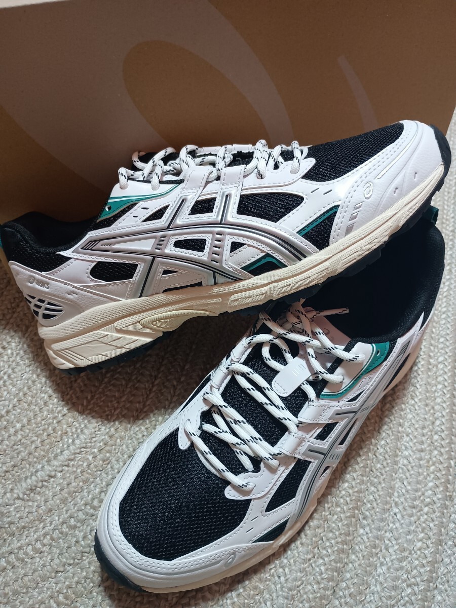 新品 定価14300 asics GEL NUNOBIKI 27.5cm アシックス ゲル ヌノビキ ホワイト/ブラック/シルバー スニーカー拍卖