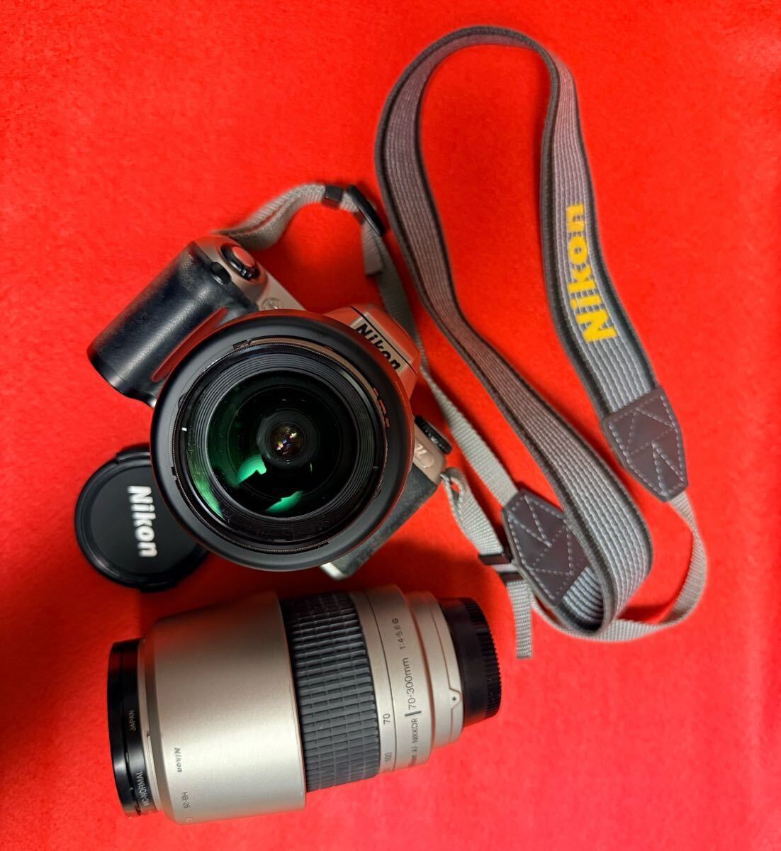 ◆Nikon◆ニコン U フィルム一眼カメラ AF NIKKOR 28-80mm 1:3.3-5.6G /AF NIKKOR 70-300mm 1:4-5.6 G◆レンズ◆KN(715)拍卖