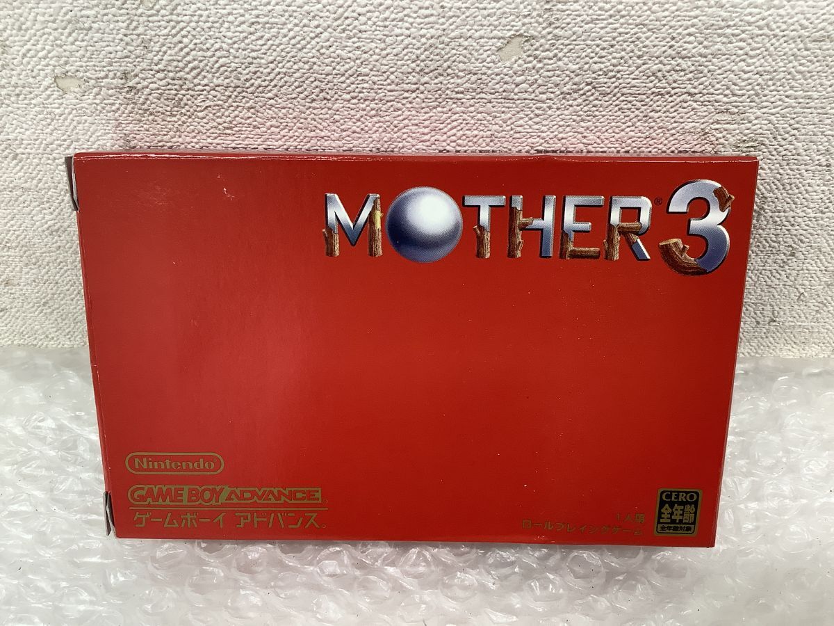 DB564-60-M【⑨GBAゲームソフト】ゲームボーイアドバンス/MOTHER 3 マザー3 任天堂/糸井重里/説明書箱付きt拍卖