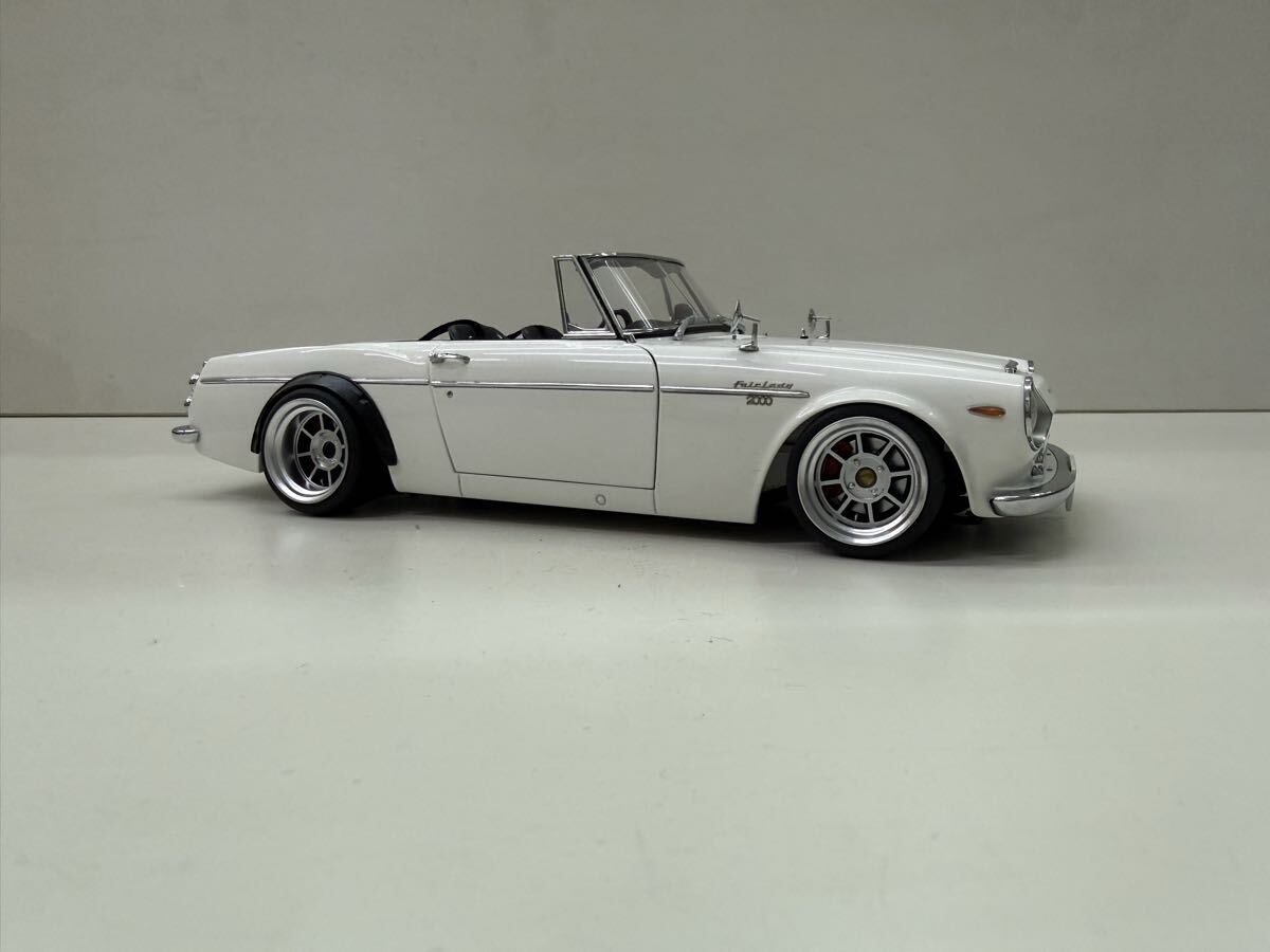 オートアート 1/18 ダットサン フェアレディ 2000 ホワイト autoart DATSUN FAIRLADY SR311拍卖