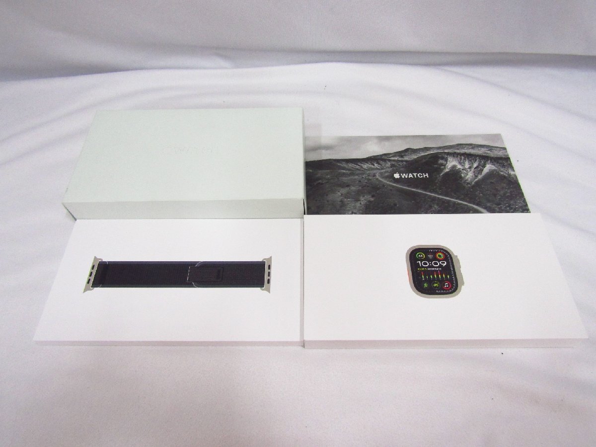 未開封 Apple Watch Ultra2 49mm MRF63J/A SIMフリー アップルウォッチ ウルトラ2 箱傷み・破れ有り 未開封品★1031拍卖