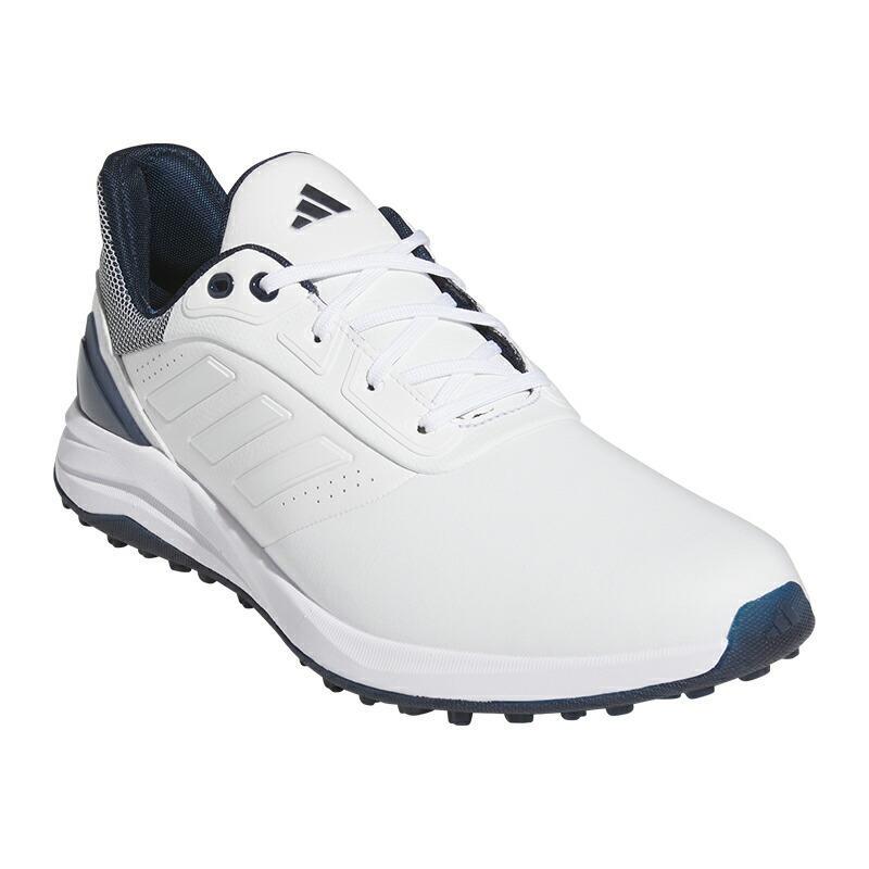 ・スピード発送 新品未使用 adidasGolf(アディダスゴルフ) Solarmotion 24 軽量防水 スパイクレスシューズ IF0275(White/Navy)26.5CM拍卖