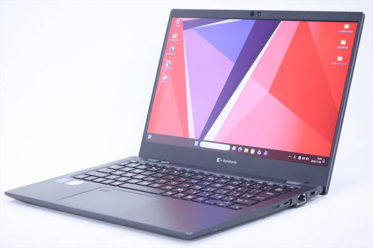 1円~ 良品 軽量約888g快速モデル 11世代Corei5 dynabook G83/HU i5-1135G7 16G 256G 13.3FHD WiFi6 Win11 2022年発売 AAA評価拍卖