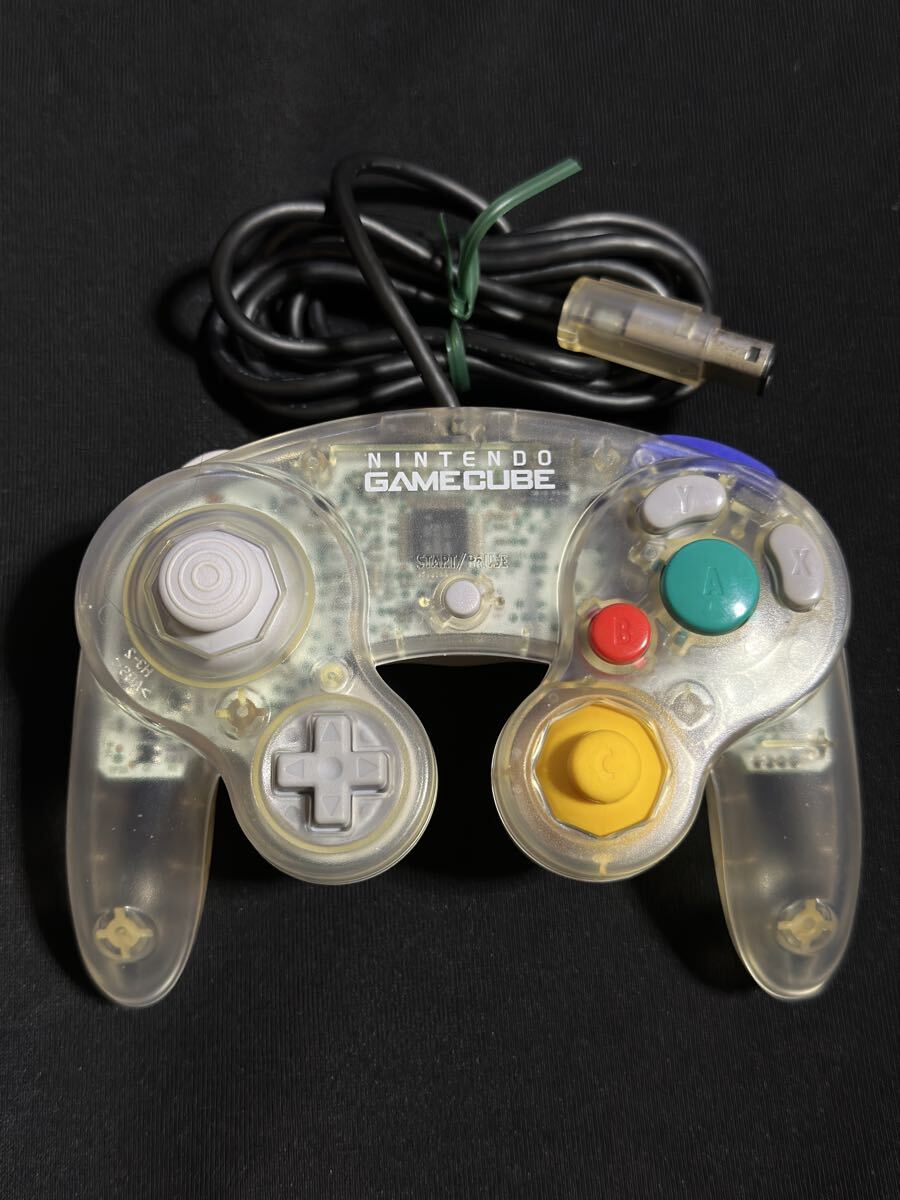 GC ゲームキューブ用コントローラ クリア 拍卖