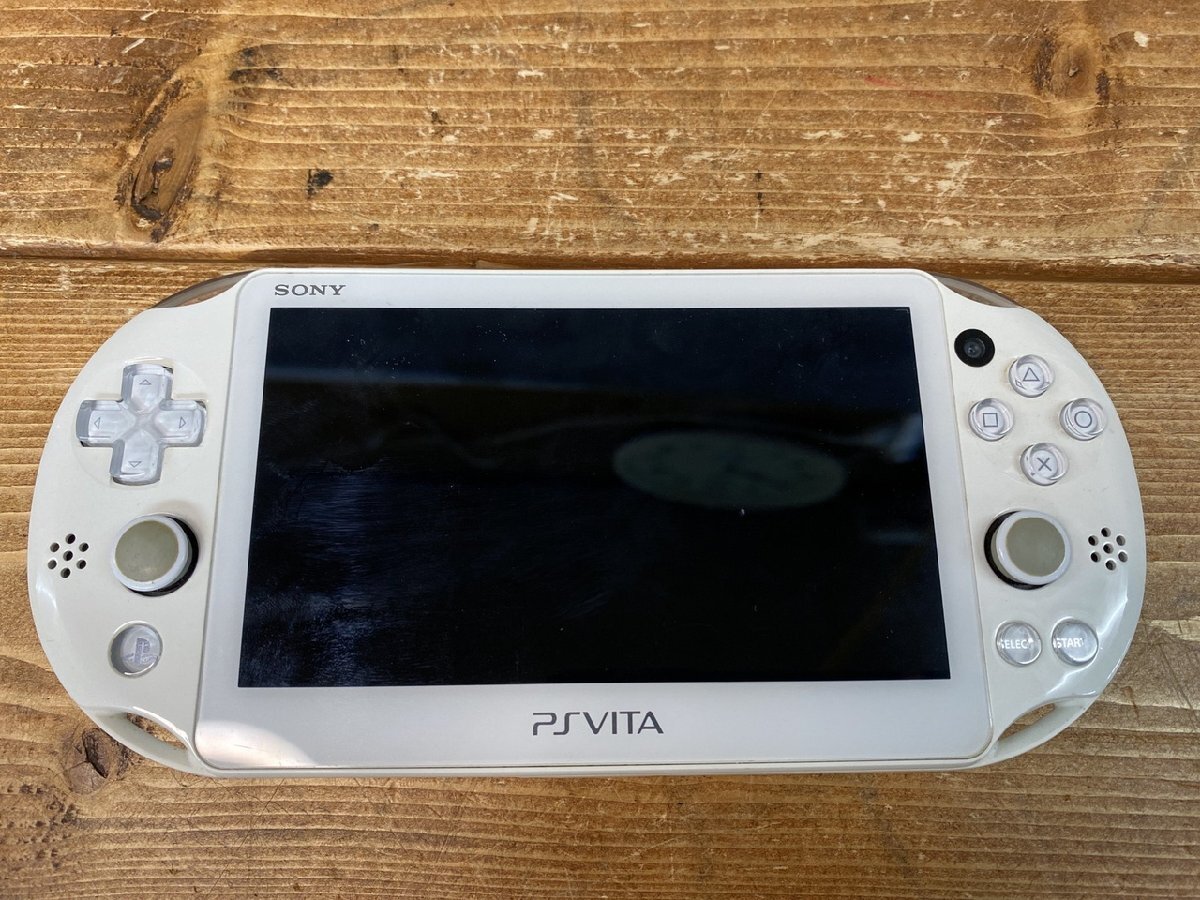 【TW-1153】PSVITA PCH-2000 本体 ホワイト系 現状品 同梱可 東京引取可【千円市場】拍卖