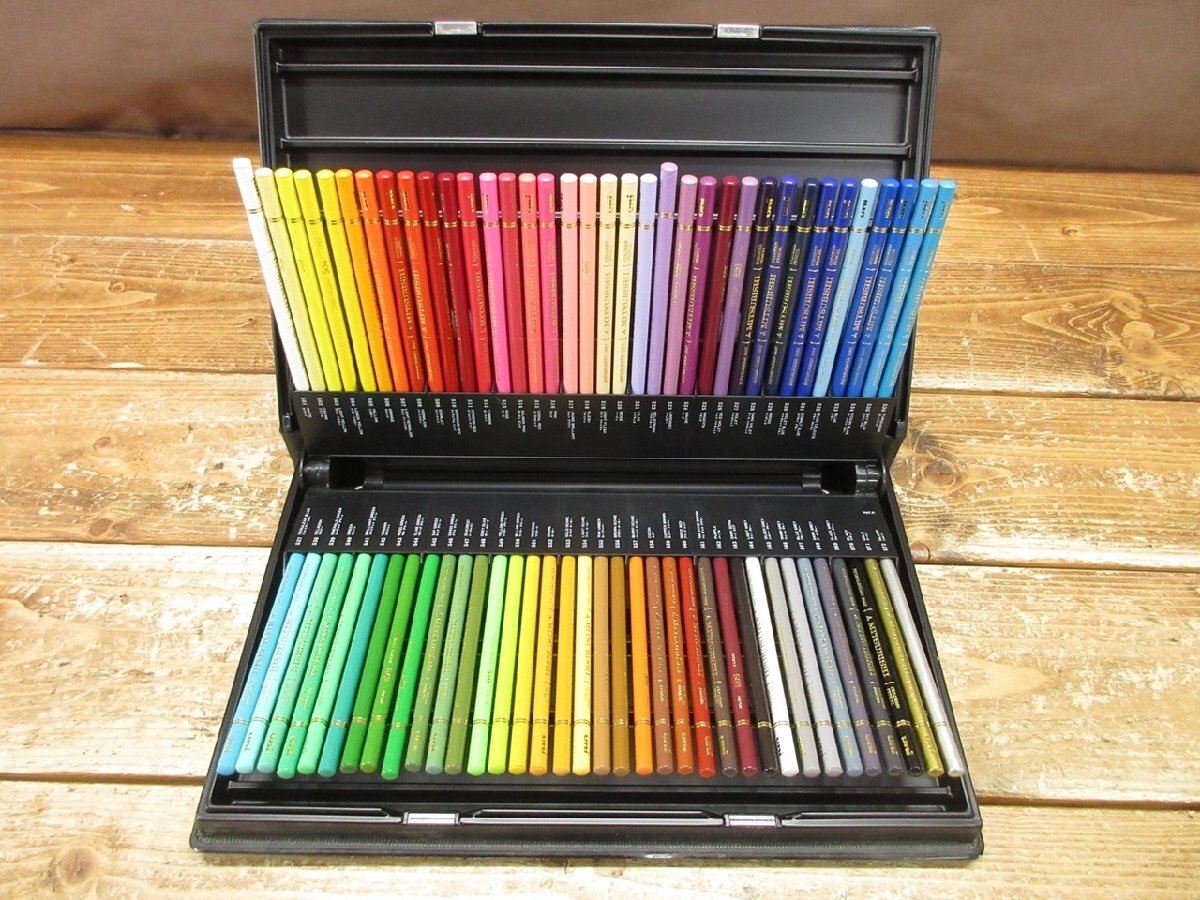 【TF-0457】未使用に近い uni カラーペンシル 72色 三菱鉛筆 uni COLORED PENCIL 色鉛筆 セット 現状品 東京引取可【千円市場】拍卖