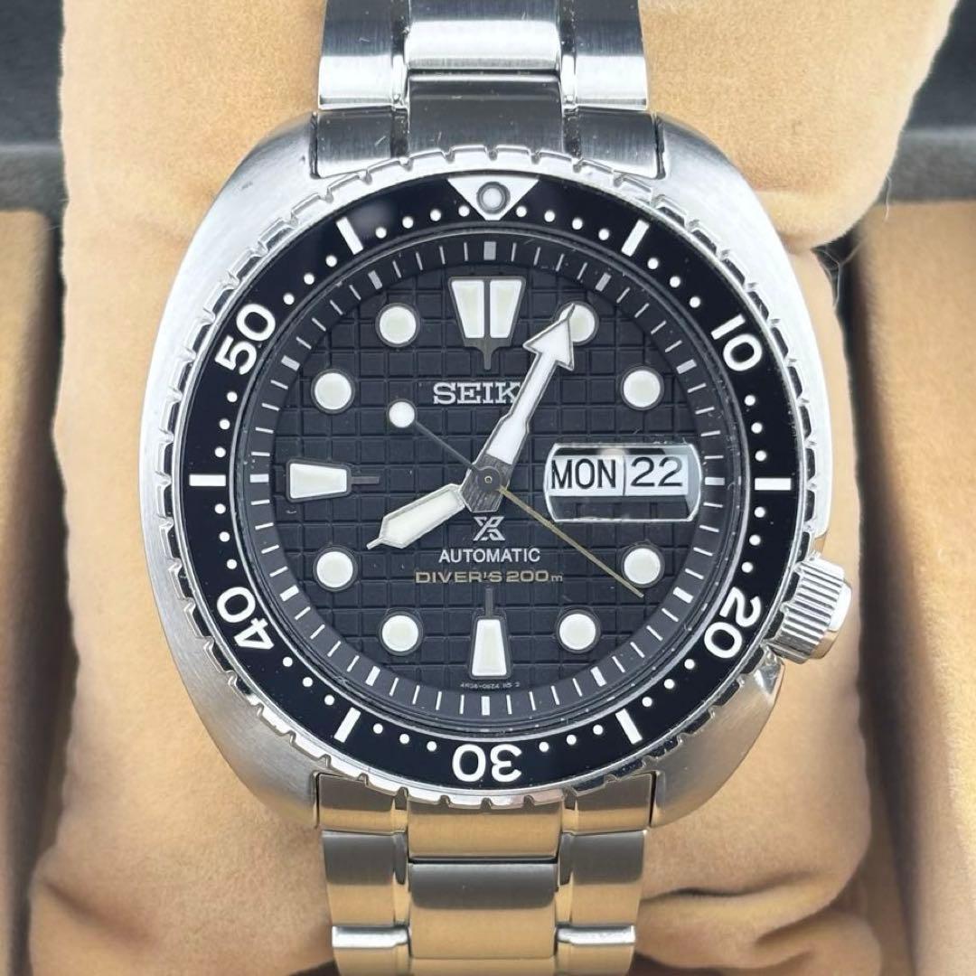 希少 美品 SEIKO PROSPEX セイコー プロスペックス SRPE03K1 / 4R36-06Z0 キングタートル メンズ 自動巻き 腕時計拍卖