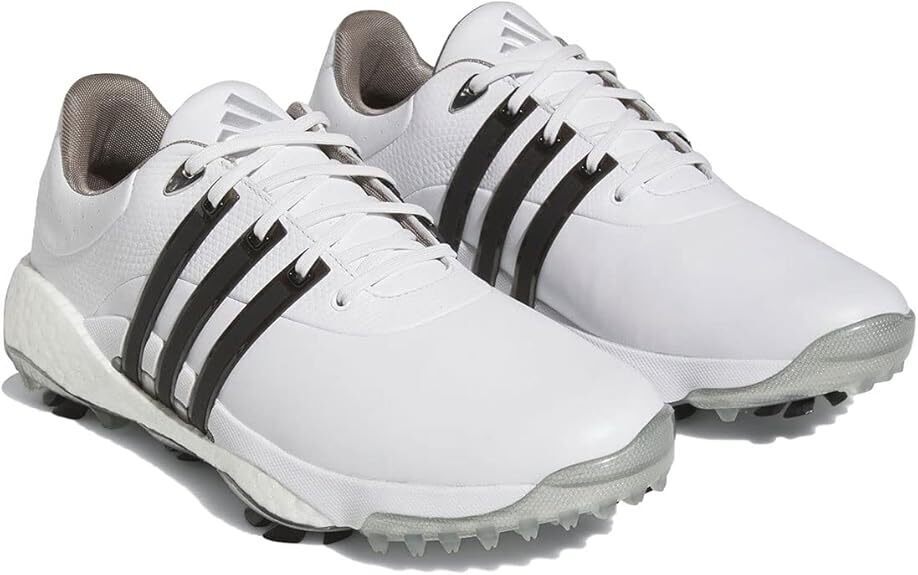 1・スピード発送 新品未使用 adidas Golf(アディダスゴルフ) ツアー360 22 LUX タービンスパイク GY9808(White/Black/Silver)28.0CM拍卖