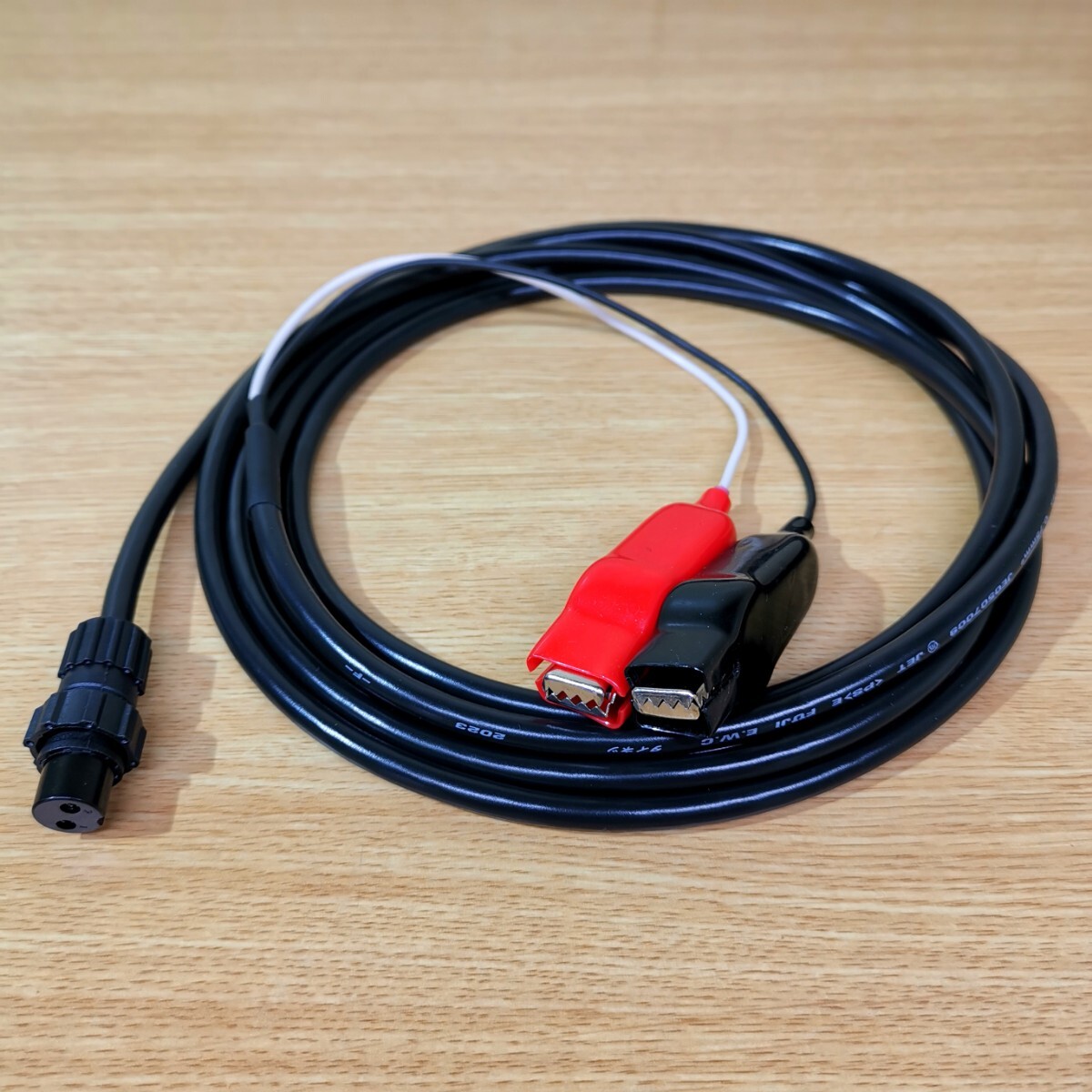 ホンデックス(HONDEX)魚群探知機コード☆12Vバッテリーで魚探を動かす為の電源ケーブル 1.5m拍卖