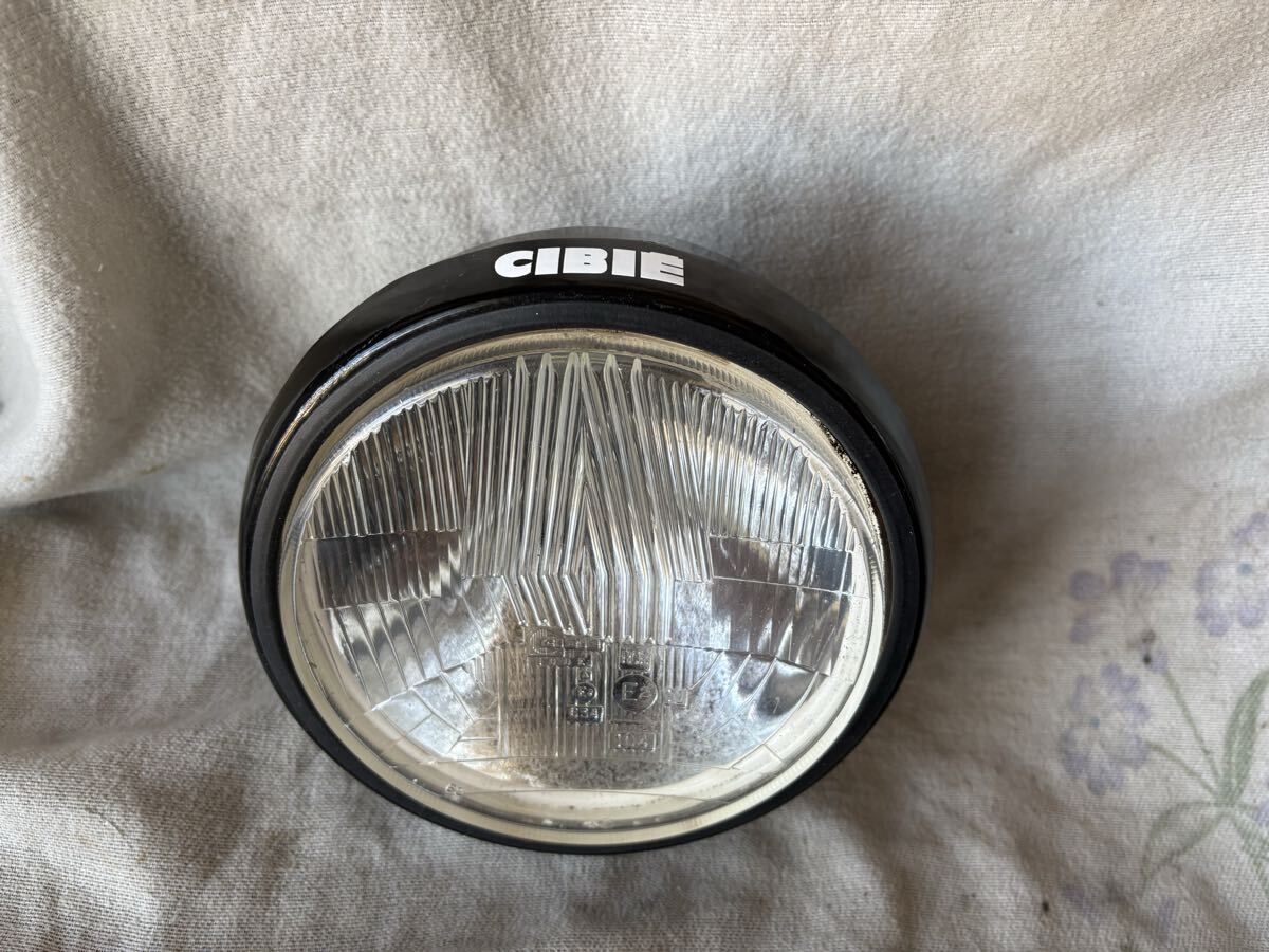 H4 ヘコミ cibie シビエ マーシャル 当時 旧車 イノウエ カフェ ホーク cb400fkh400kh250ss305sszgt380gs400cbx400fcb350cb250zrx400xjr400拍卖