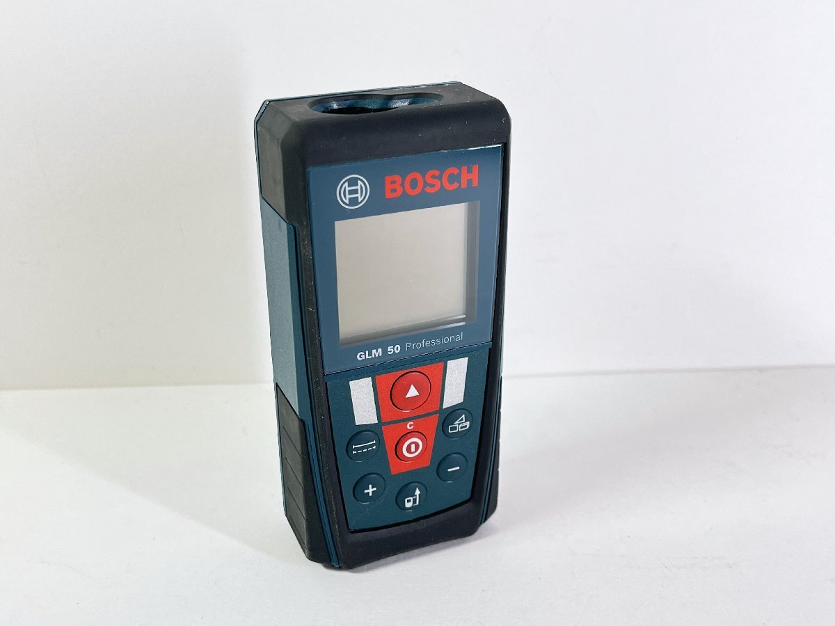 【通電確認済】 レーザー距離計 BOSCH ボッシュ GLM 50 professional プロフェッショナル デジタルレーザーメーター / 30 (SGKY024744D)拍卖