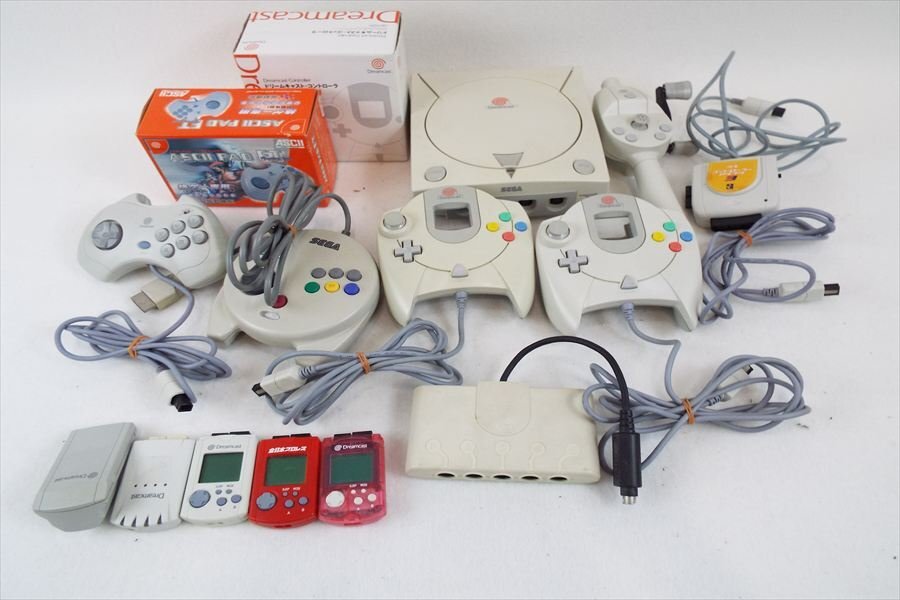 【07】SEGA セガ HKT-3000 ドリームキャスト ゲーム機コントローラーまとめて 中古 現状品 251202K3810拍卖