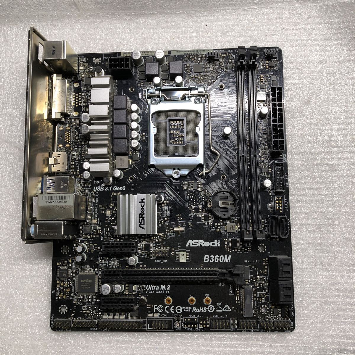 ASRock B360M ATXマザーボード 拍卖
