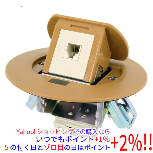 【新品(開封のみ)】 Panasonic 住宅用F型アップコン丸型 モジュラ バーチ 6極4心 DU2103AK拍卖