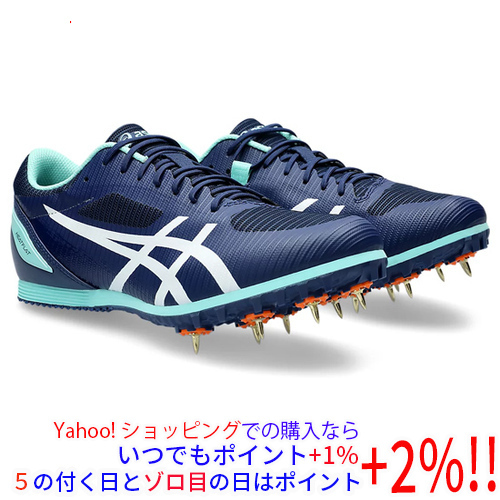 asics アシックス 25.5cm 陸上スパイク HEATFLAT 12 1093A195 ブルーエクスパンス/ホワイト拍卖