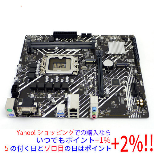 【中古】ASUS製 MicroATXマザーボード PRIME H610M-E D4 LGA1700拍卖