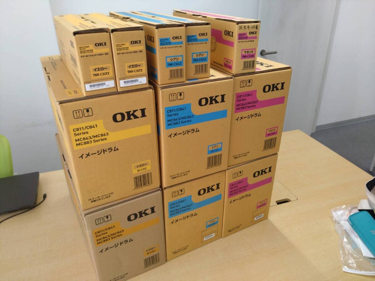 【OKI】純正トナー・イメージドラム MC-843・863・883対応拍卖