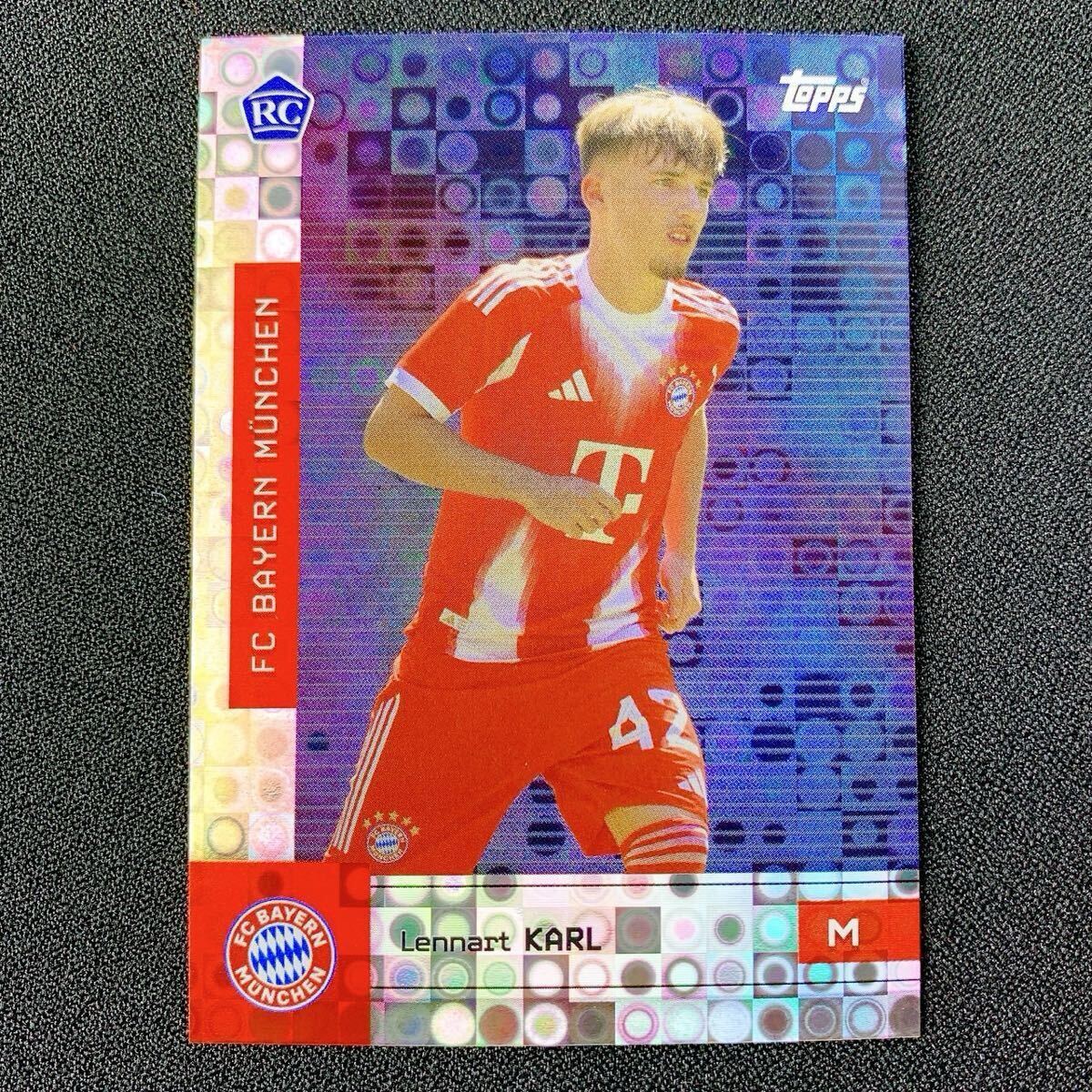 激レア【Lennart KARL】Special parallel Topps Bayern Munchen レナート・カール RC 大注目ルーキー バイエルン・ミュンヘン ドイツ拍卖