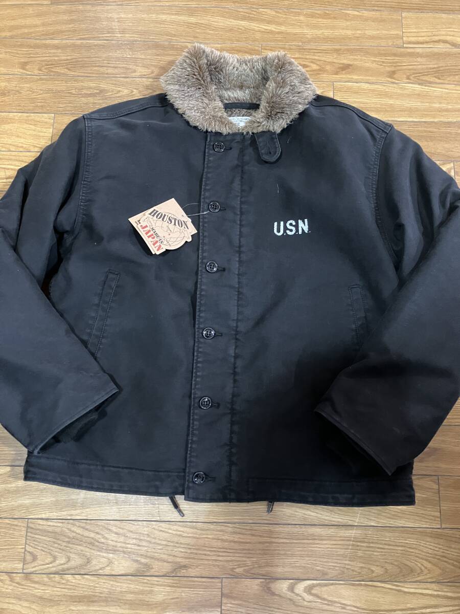 HOUSTON N-1DECK JKT 5N-1UD BLK 46拍卖