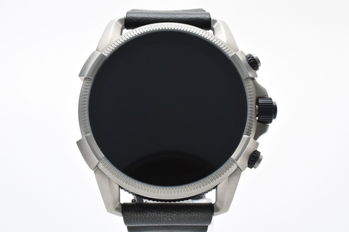 DIESEL ディーゼル クォーツ ラウンド デジタル 腕時計 メンズ ブラック シルバー DW6D1 DZT2008-2822008拍卖