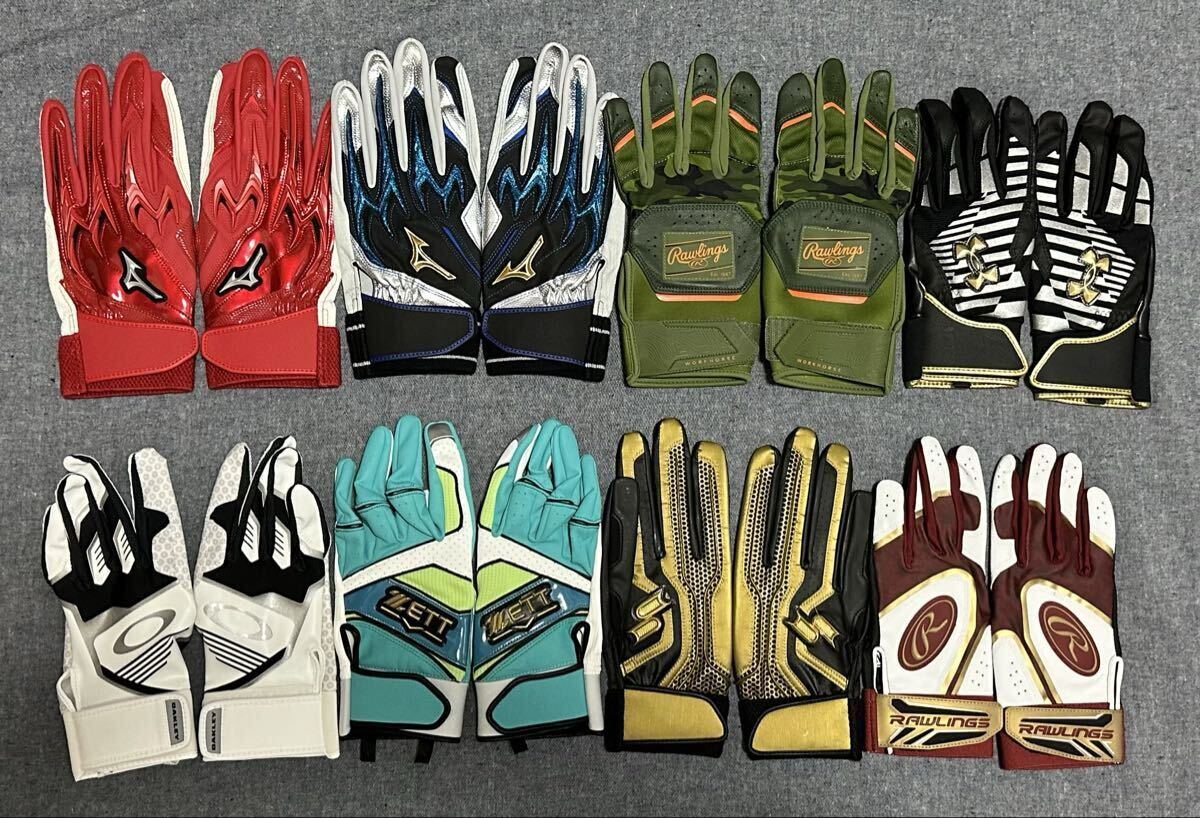 MIZUNO PRO シリコンパワーアークDI限定LIMITED MODELバッティンググローブ8セット拍卖