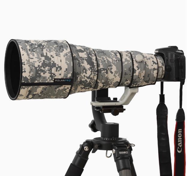 ROLANPRO レンズカバー Canon EF 400mm F/2.8 L IS III USMに合する望遠レンズ用カモフラージュカバー 3層構造保護 防水 #UCP デジタル迷彩拍卖