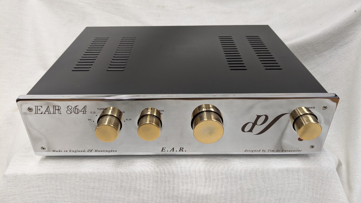 【動作品】EAR 864 管球式プリアンプ オーバーホール真空管測定済み フォノイコライザー搭載 Heinz&Company ハインツアンドカンパニー拍卖