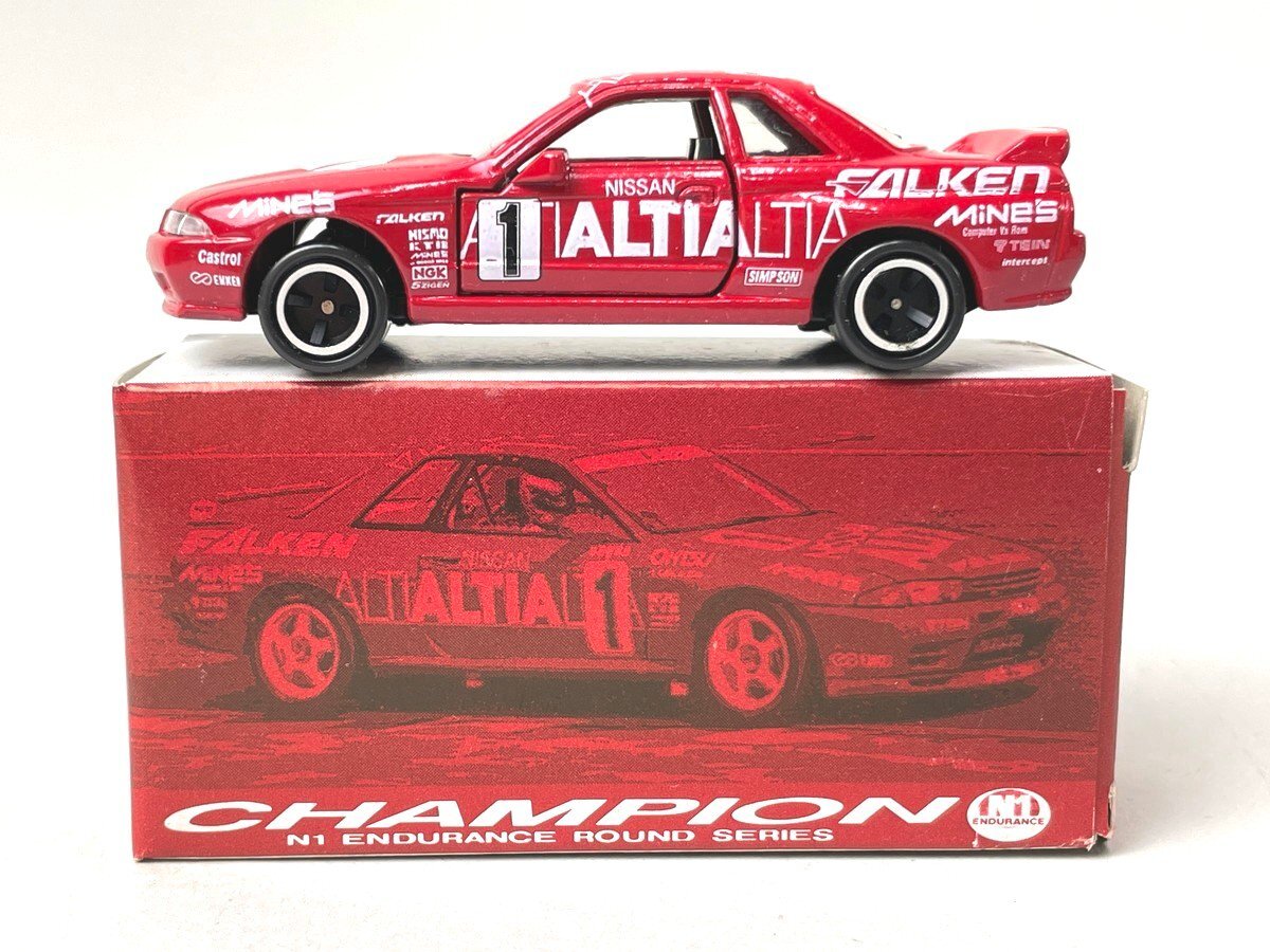 TOMICA トミカ 1/59 Nissan 日産 スカイライン ALTIA FALKEN GT-R N1耐久ラウンド #1 アイアイアドカンパニー特注 日本製拍卖