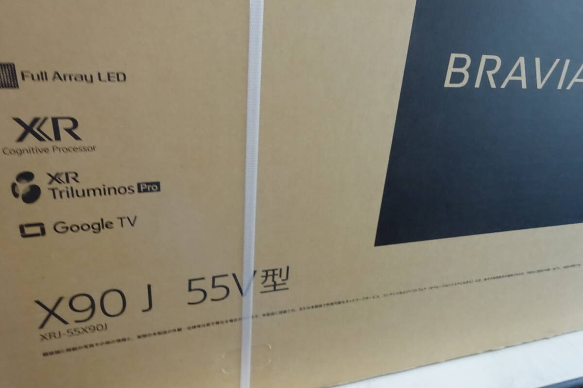新品保証付 ソニー XRJ-55X90L ブラビア SONY 55V型 4K液晶テレビ BRAVIA拍卖