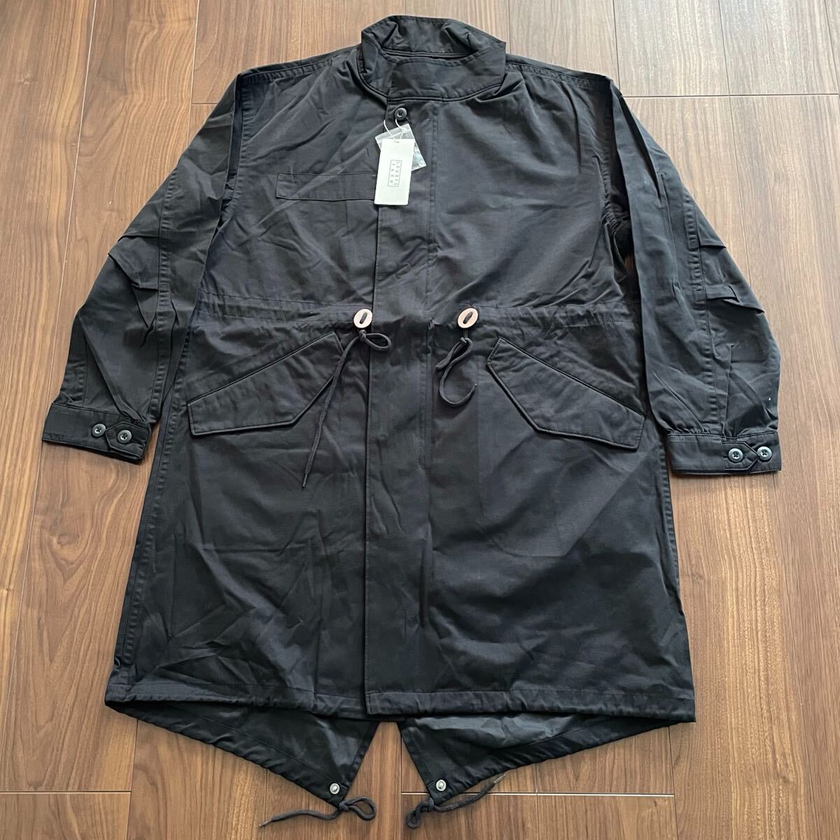 ☆未使用☆LOWRYS FARM ローリーズファーム☆モッズコート☆アウター☆Mサイズ☆色09/ブラック/黒☆メンズ拍卖