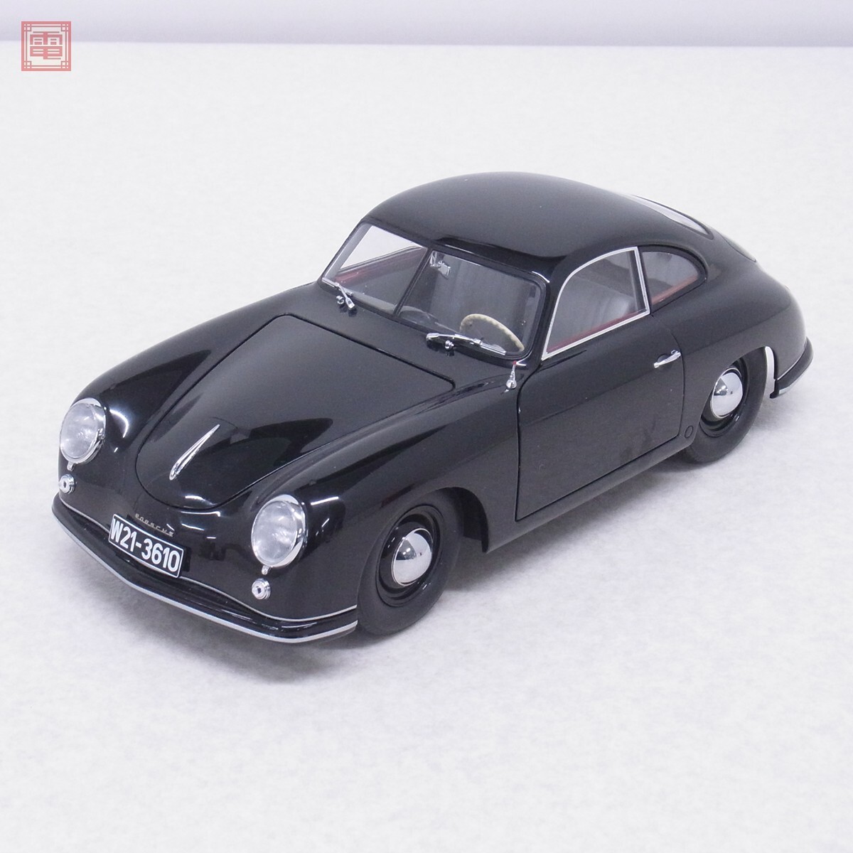 ※車体のみ オートアート 1/18 ポルシェ 356 クーペ ブラック AUTOart Porsche Coupe【FA拍卖