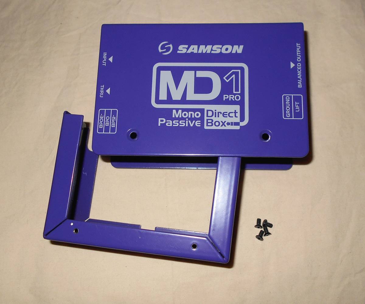 サムソン samson MD-1pro ケースのみ DIYダイレクトボックス用スティールケース拍卖
