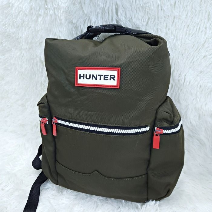 ハンター HUNTER オリジナル トップクリップ リュック バックパック カーキ 7143339e20251117拍卖