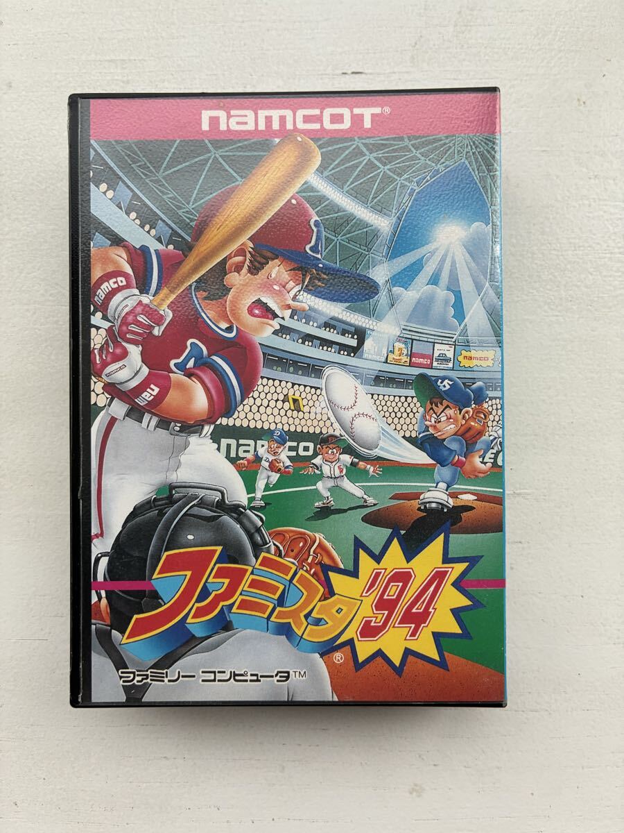 ファミスタ’94 箱説明書付き FC ファミコン ファミスタ拍卖