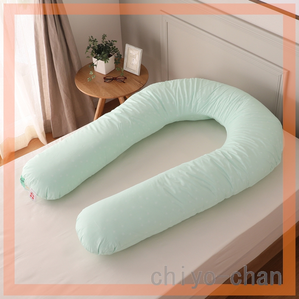 【同梱不可】デンマーク発! フォスフレイクス 全身サポートの抱き枕 コンフォートユー ミント 29-708764001拍卖