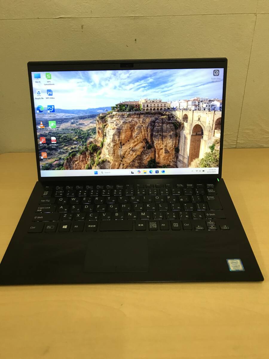 SONY VJPK11C11N/B Intel Core i7 8565U 2.0GHz/8192MB /Storage- SSD512GB- 25800 Yen拍卖